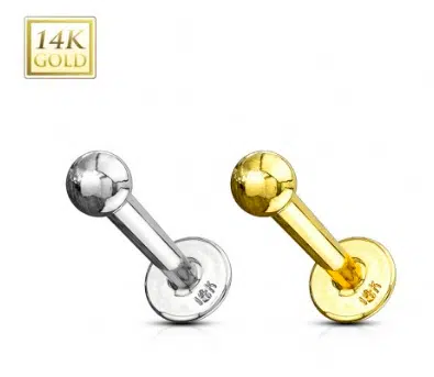 14 Karaats Gouden labret