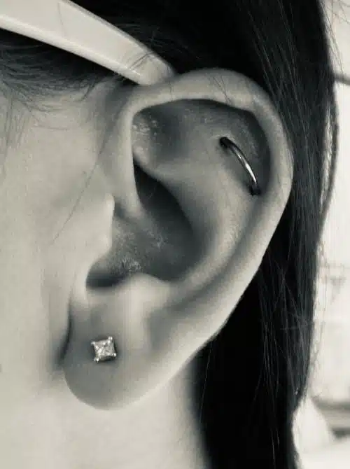 Orbital piercing Orbital piercing