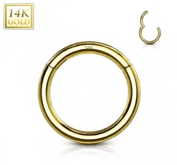 14 Karaats Gouden clickring