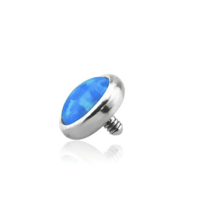 Titanium surfacetop met opaal