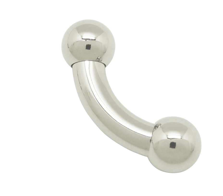 Zware gebogen barbell