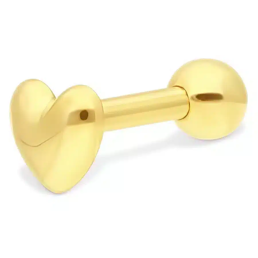 18 Karaats Gouden helixpiercing