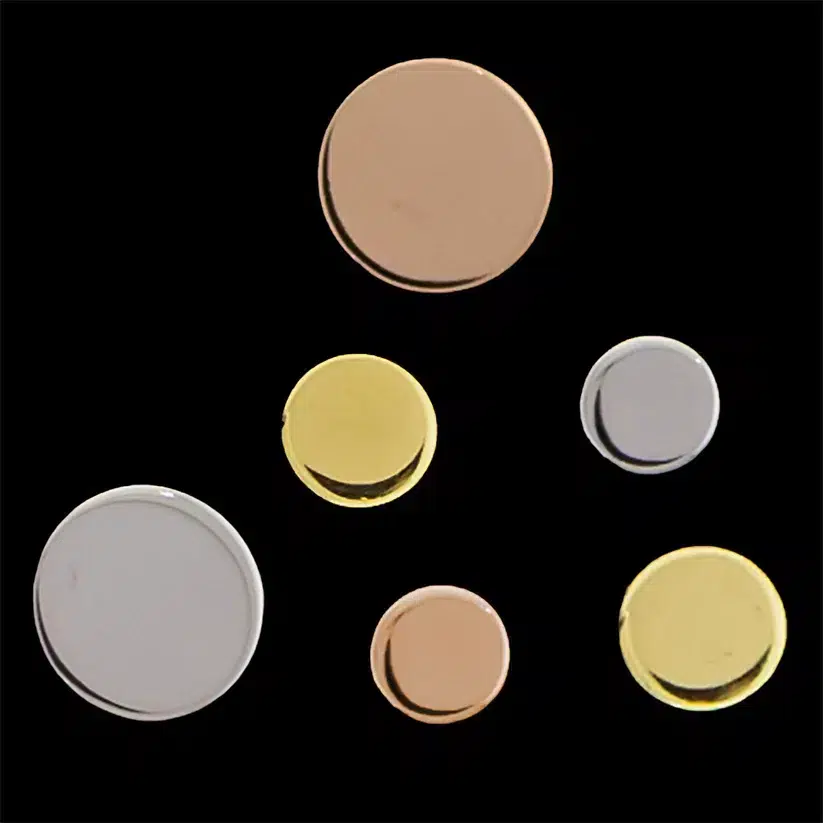 18 Karaats Gouden disc