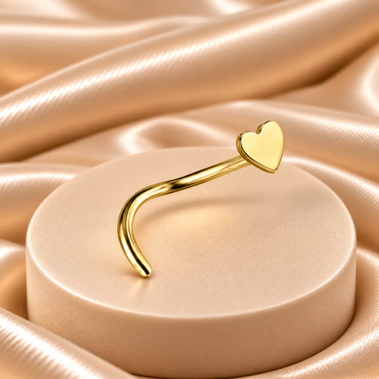 Neuspiercing met hart