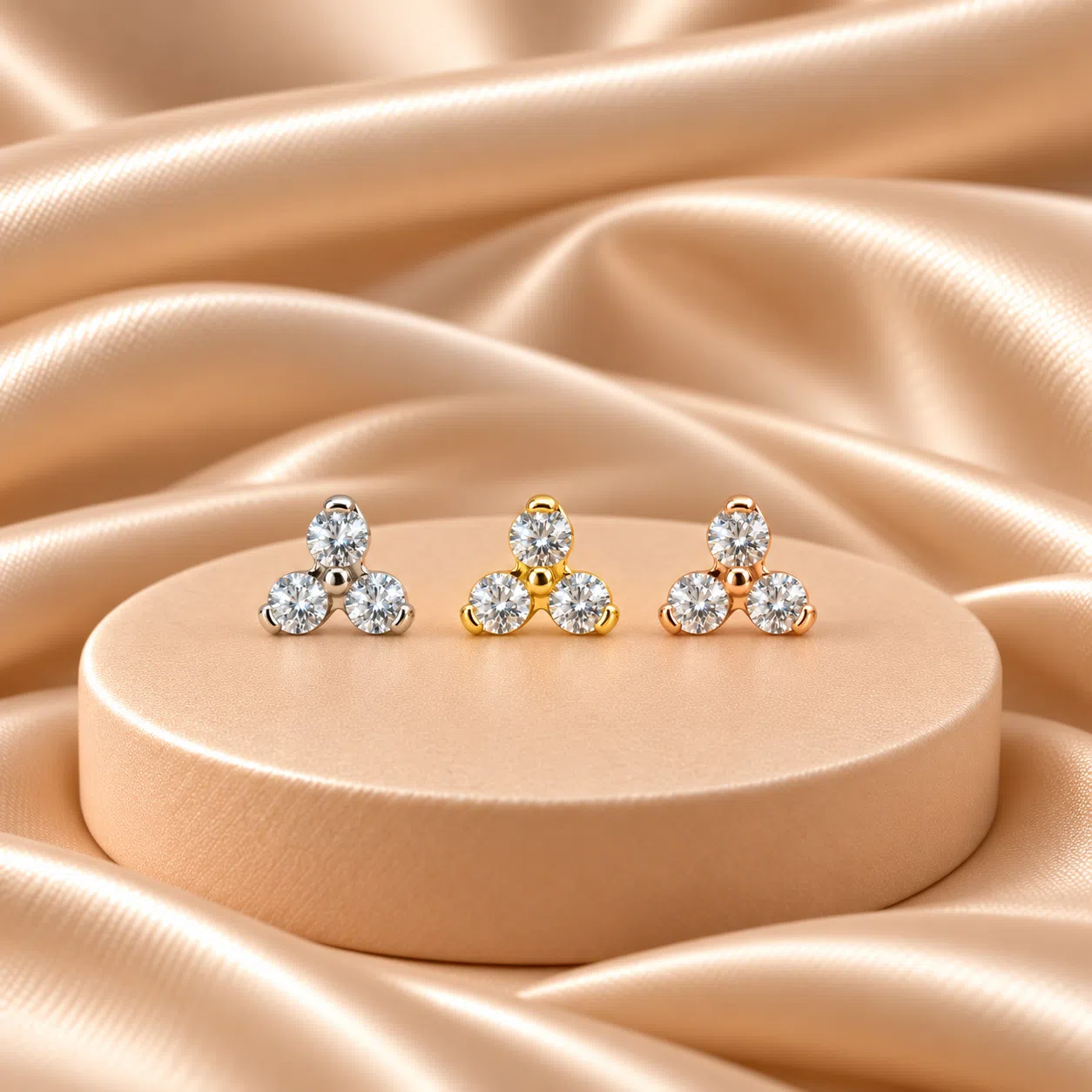 Trinity met echt Diamant