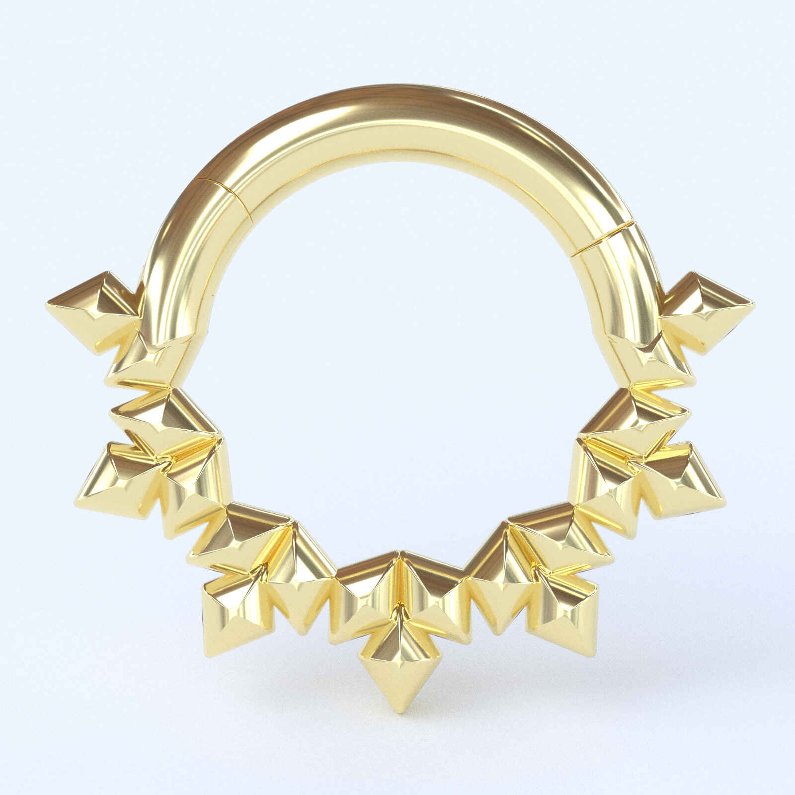 Premium Shanga Gioielli 18 Karaats Gouden Clickring Alaska