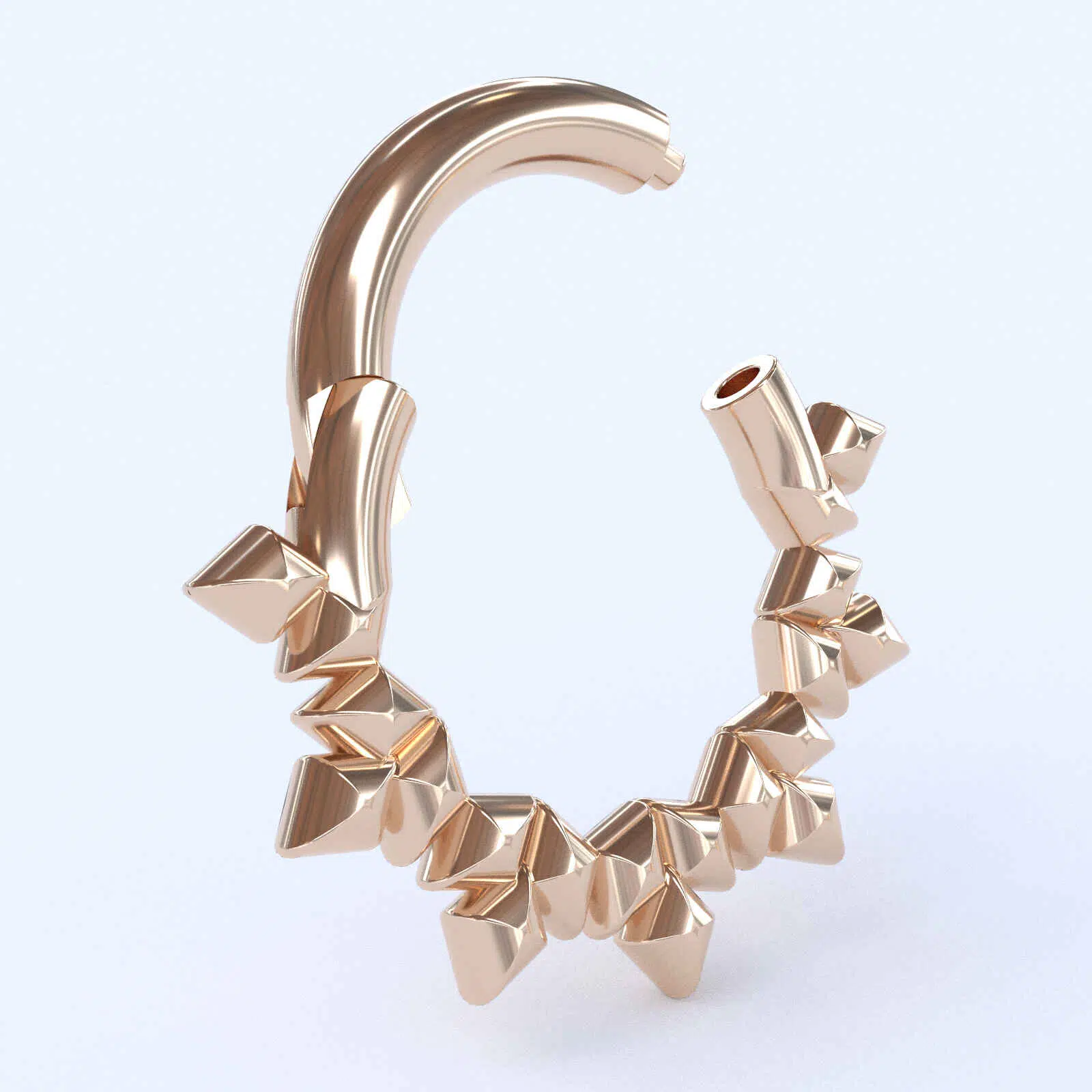 Premium Shanga Gioielli 18 Karaats Gouden Clickring Alaska