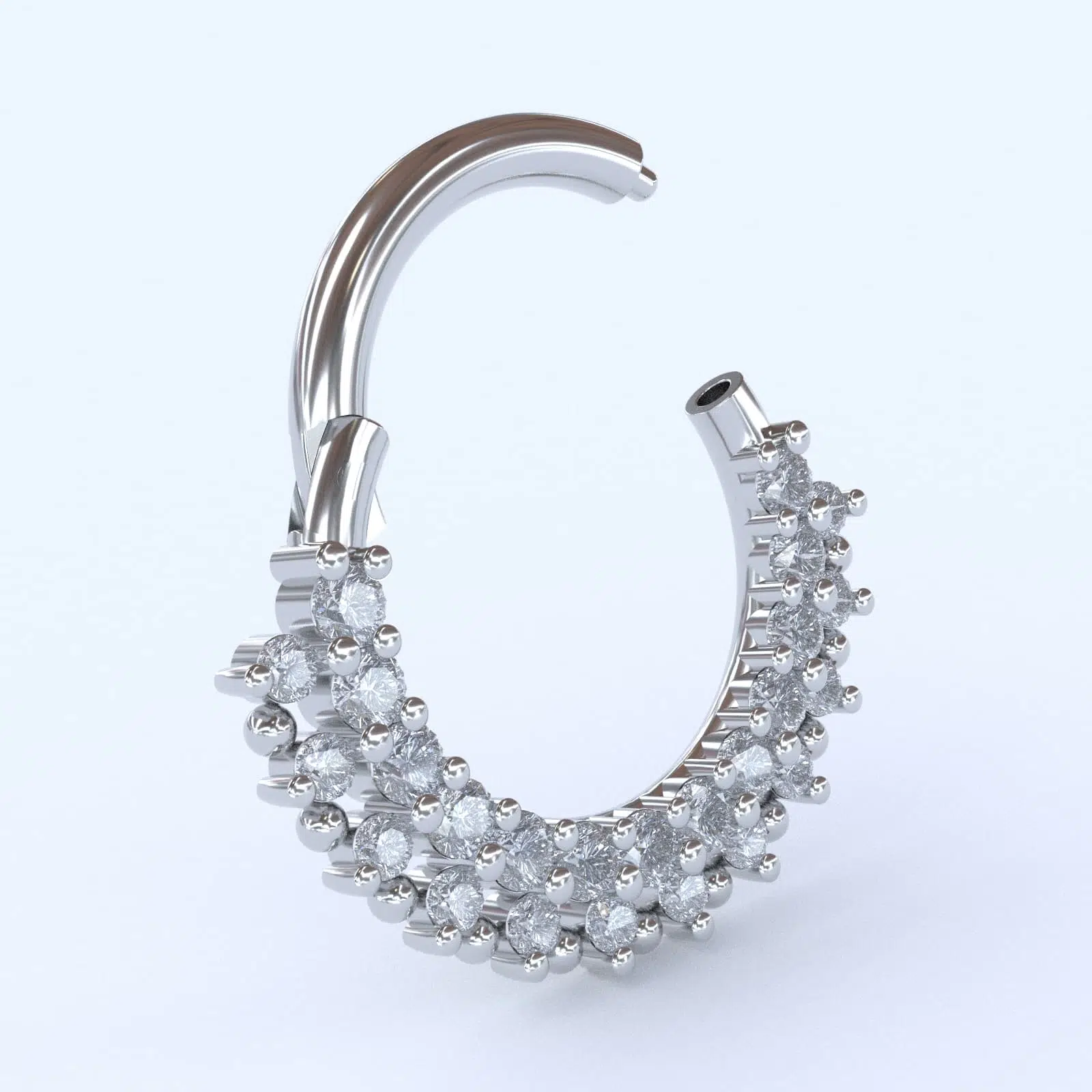 Premium Shanga Gioielli 18 Karaats Gouden Clickring Victoria