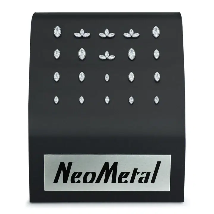 Premium Neometal Titanium Marquise