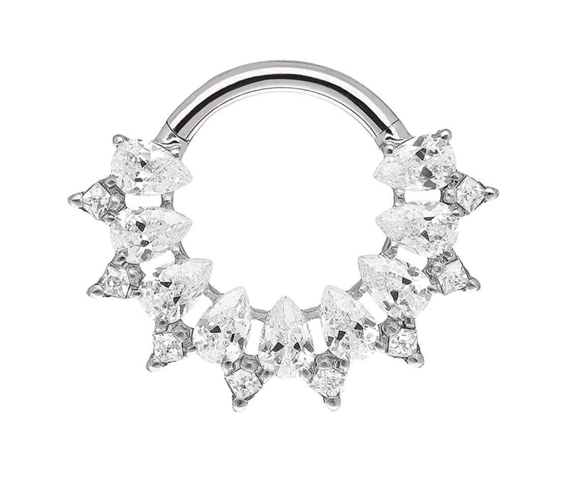 Titanium Alice clicker ring