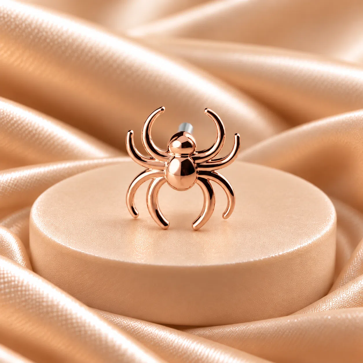 Gouden Spin rosegoud