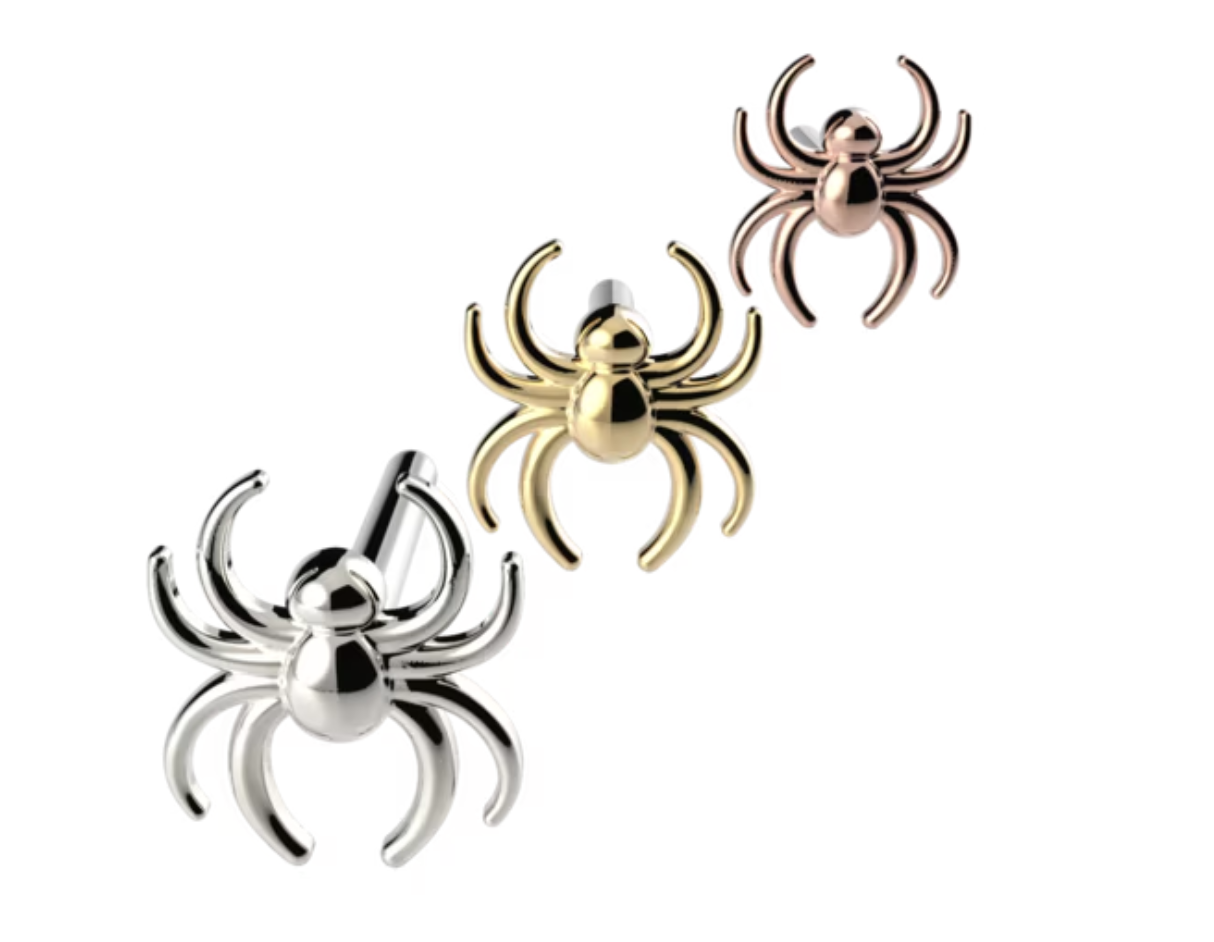 Premium LeRoi 14 Karaats Gouden Spin - Threadless Top