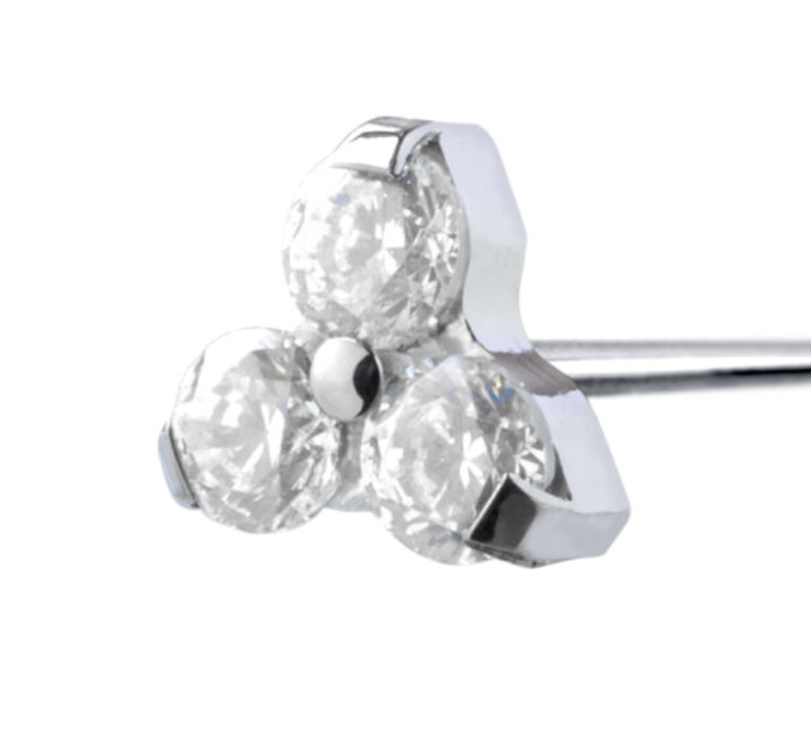 Premium Inari Organics Titanium Swarovski Trinity