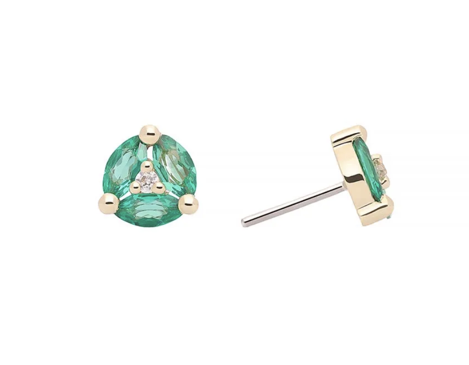 14 Karaats Gouden Mystic threadless top