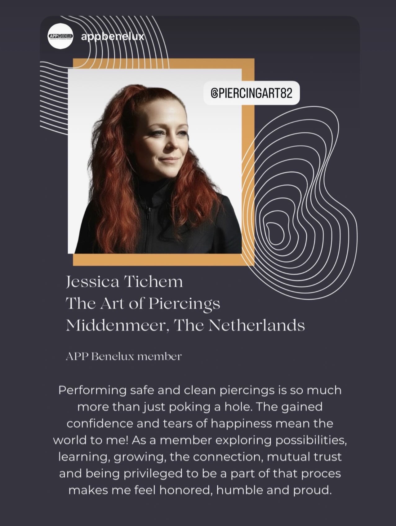 Jessica Tichem APP Benelux Member 2026