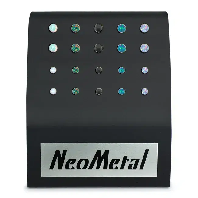 Premium Neometal Titanium Cabuchon