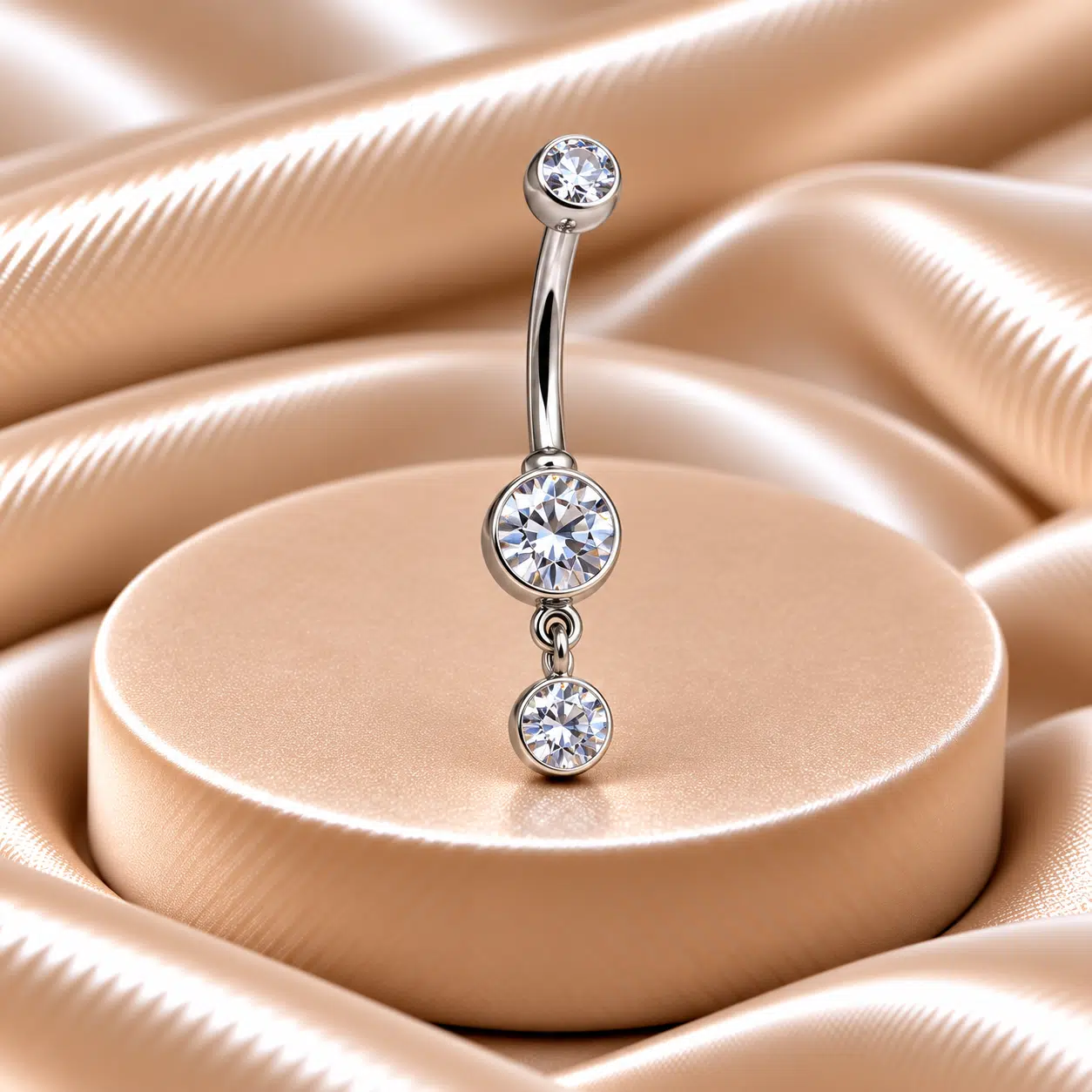 Navelpiercing met hanger