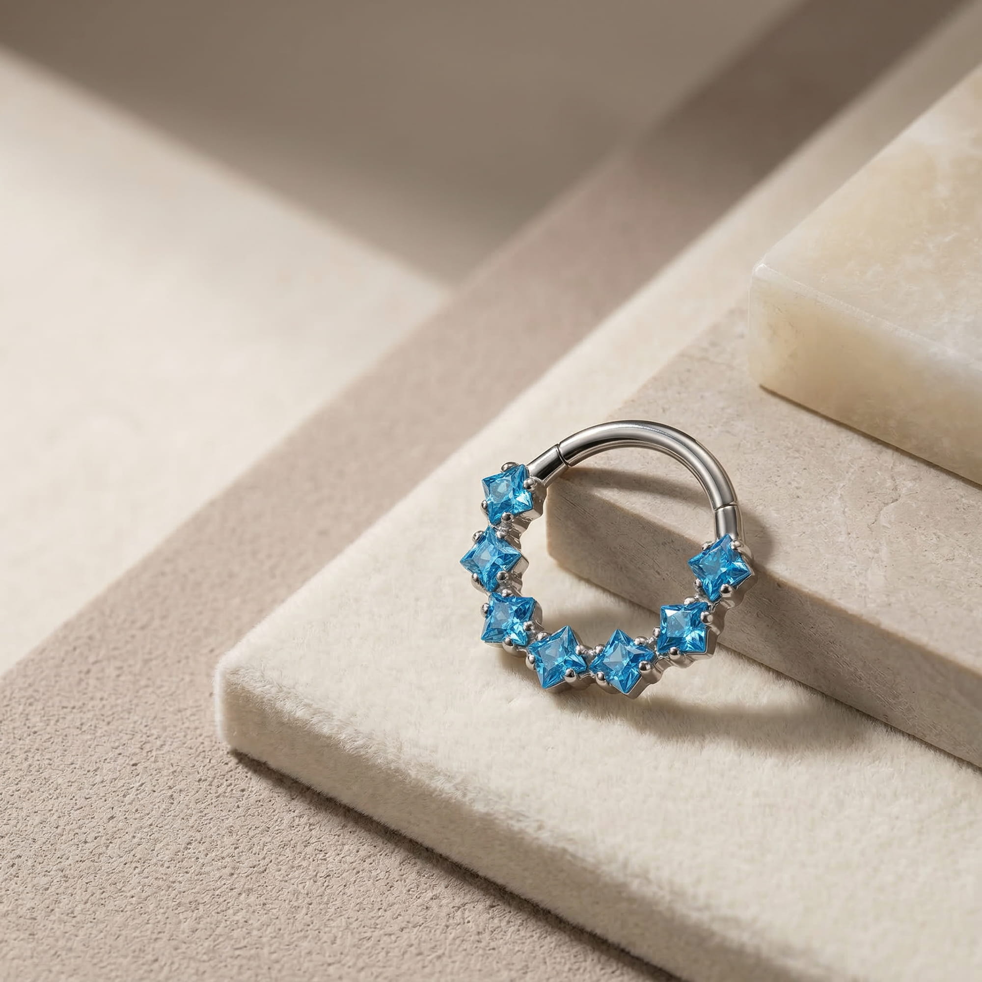 Brenda topaas blauw